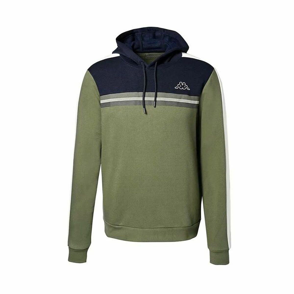 Herren Sweater mit Kapuze Kappa Olive - AWK Flagship