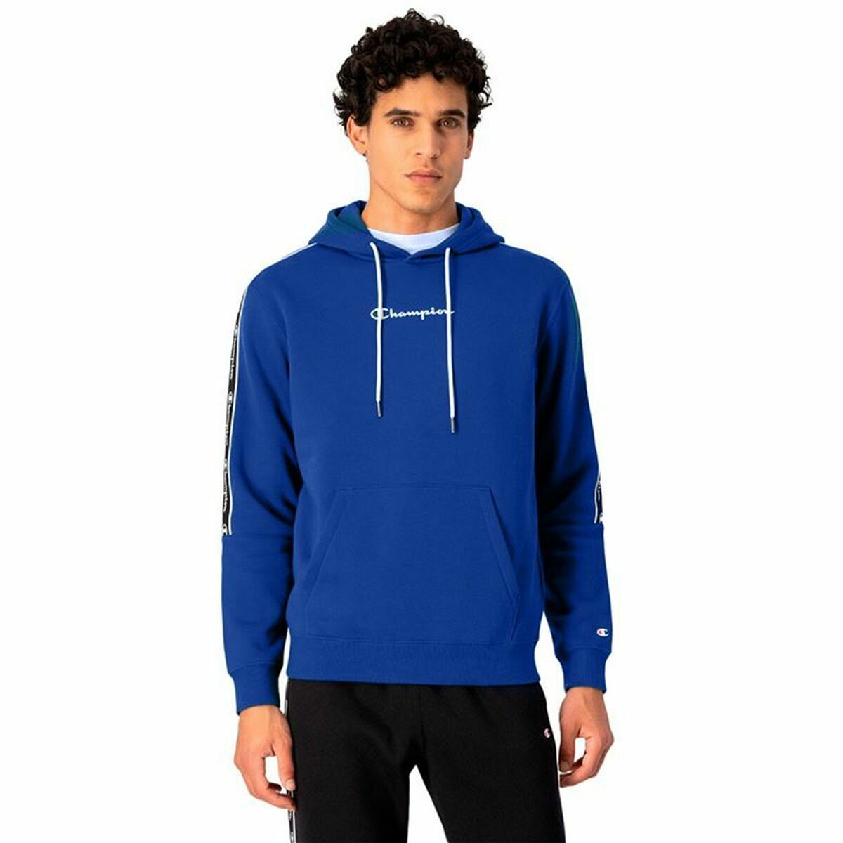 Herren Sweater mit Kapuze Champion Blau - AWK Flagship