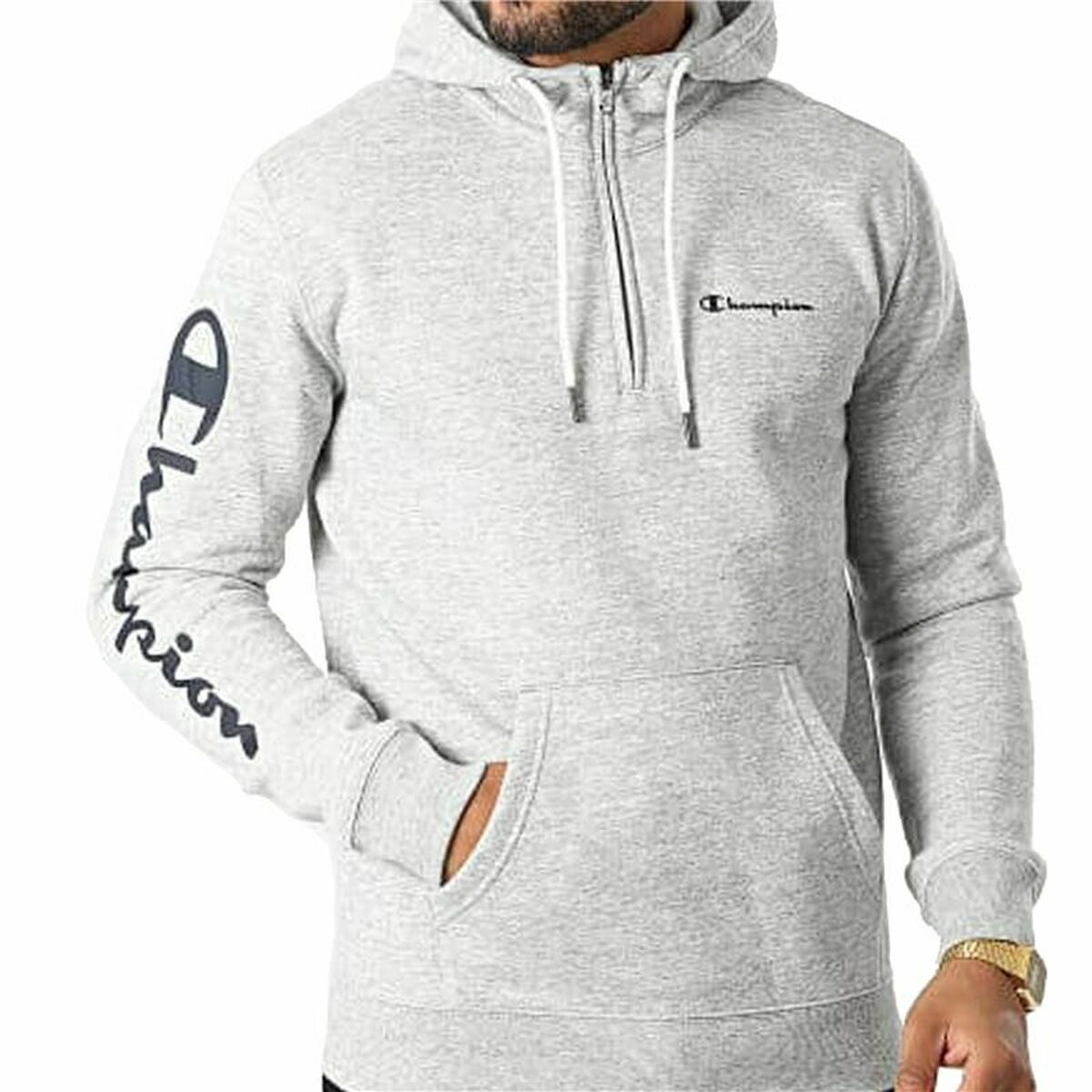 Herren Sweater mit Kapuze Champion Grau - AWK Flagship