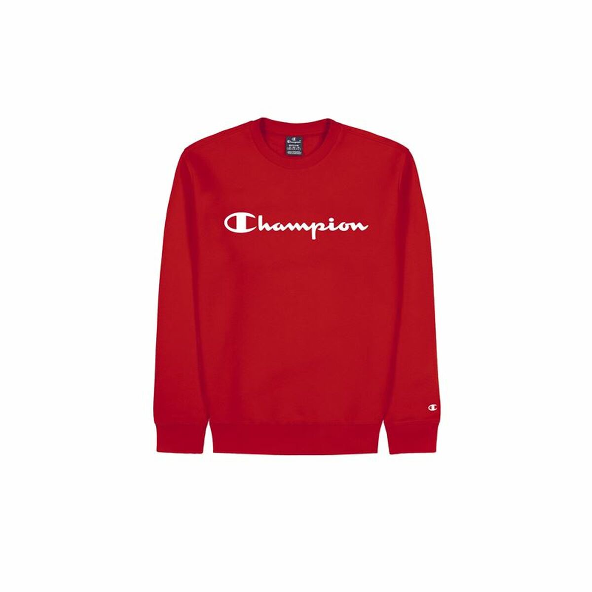 Herren Sweater ohne Kapuze Champion Crewneck Rot - AWK Flagship