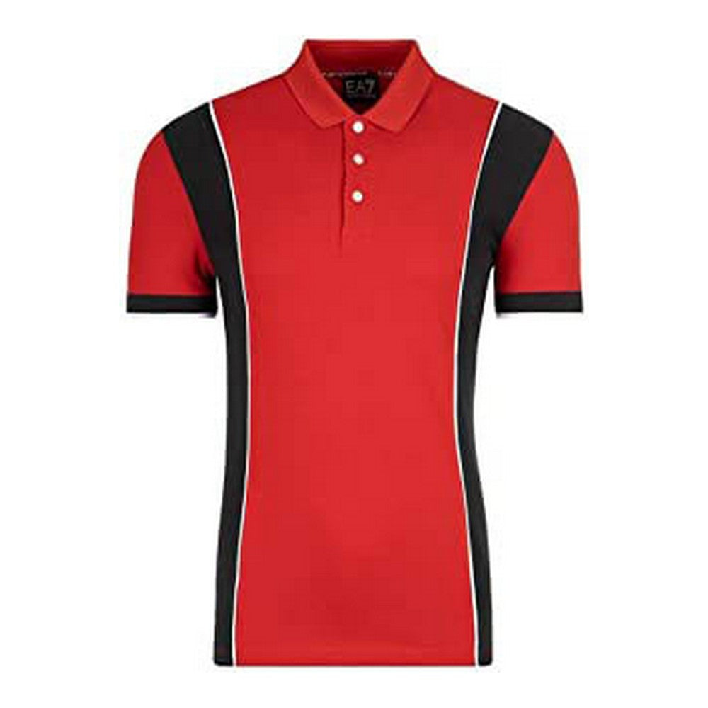 Herren Kurzarm-Poloshirt Armani Jeans C1450 Rot - AWK Flagship