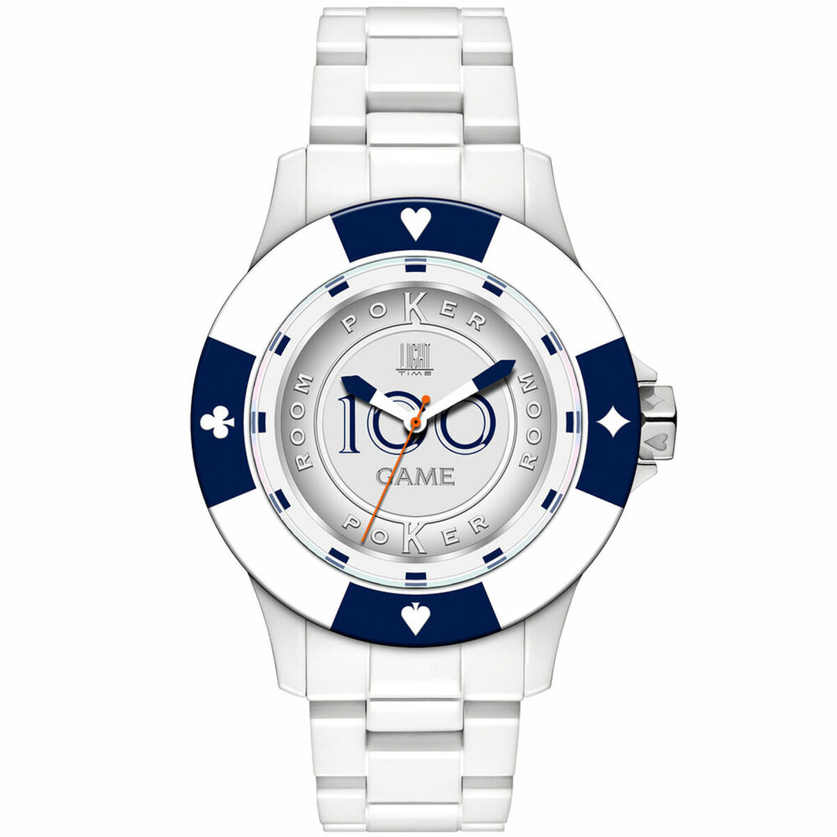 Unisex-Uhr Light Time POKER (Ø 41 mm) - AWK Flagship