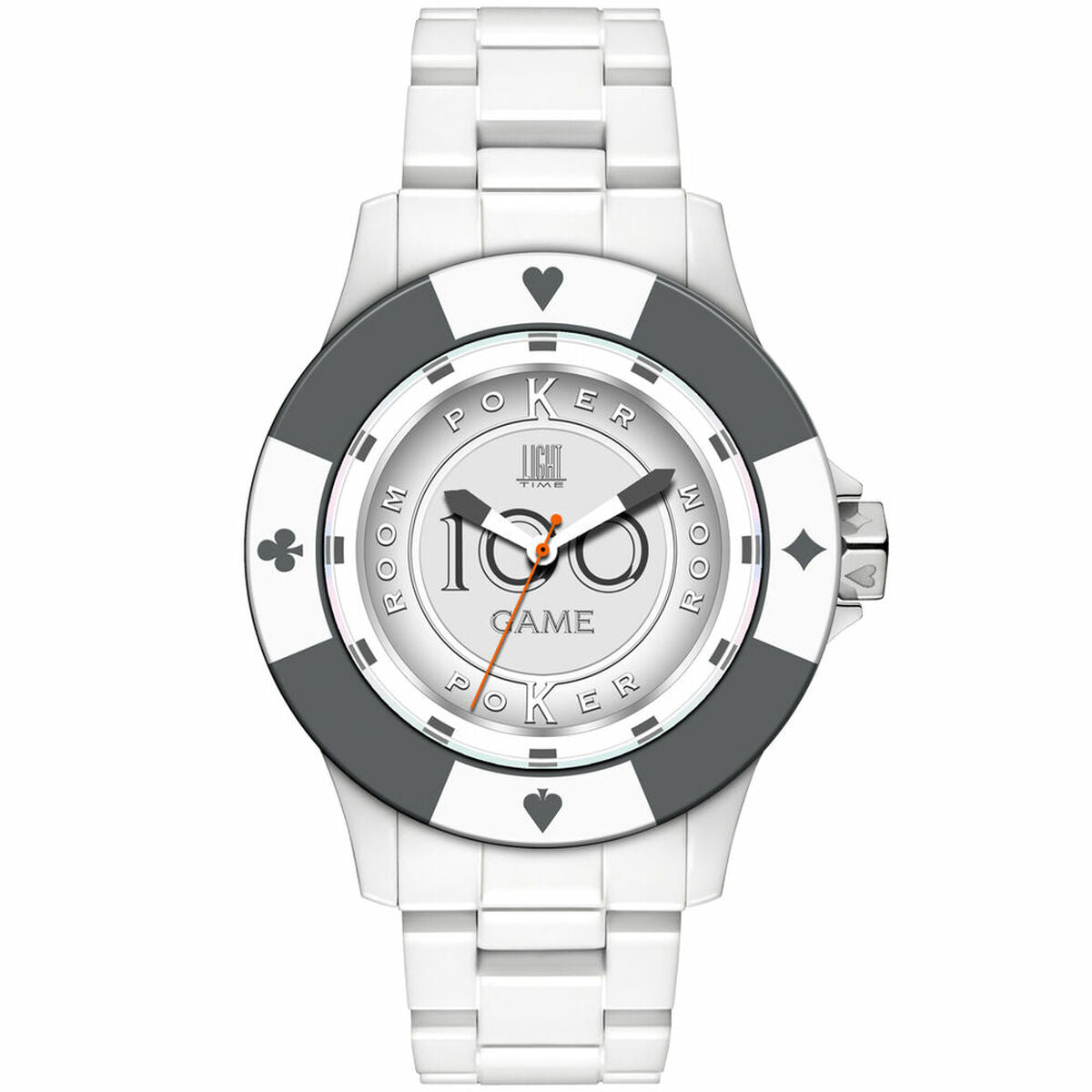 Unisex-Uhr Light Time POKER (Ø 41 mm) - AWK Flagship