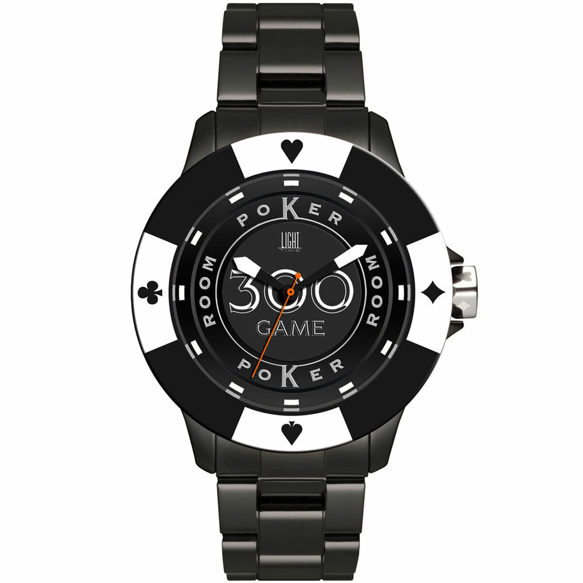 Unisex-Uhr Light Time POKER (Ø 41 mm) - AWK Flagship