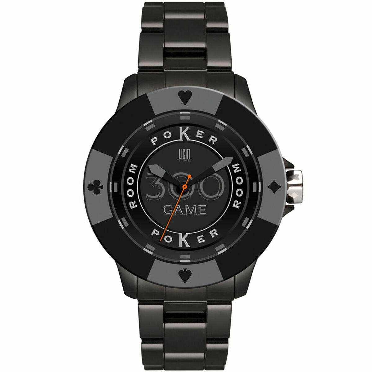 Unisex-Uhr Light Time POKER (Ø 41 mm) - AWK Flagship