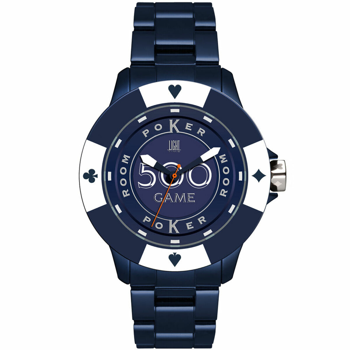 Unisex-Uhr Light Time POKER (Ø 41 mm) - AWK Flagship