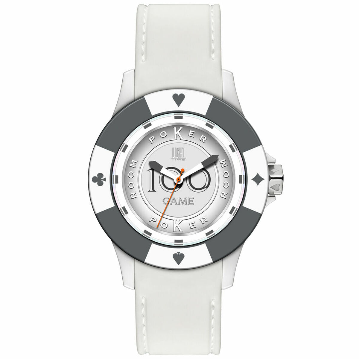 Unisex-Uhr Light Time POKER (Ø 41 mm) - AWK Flagship