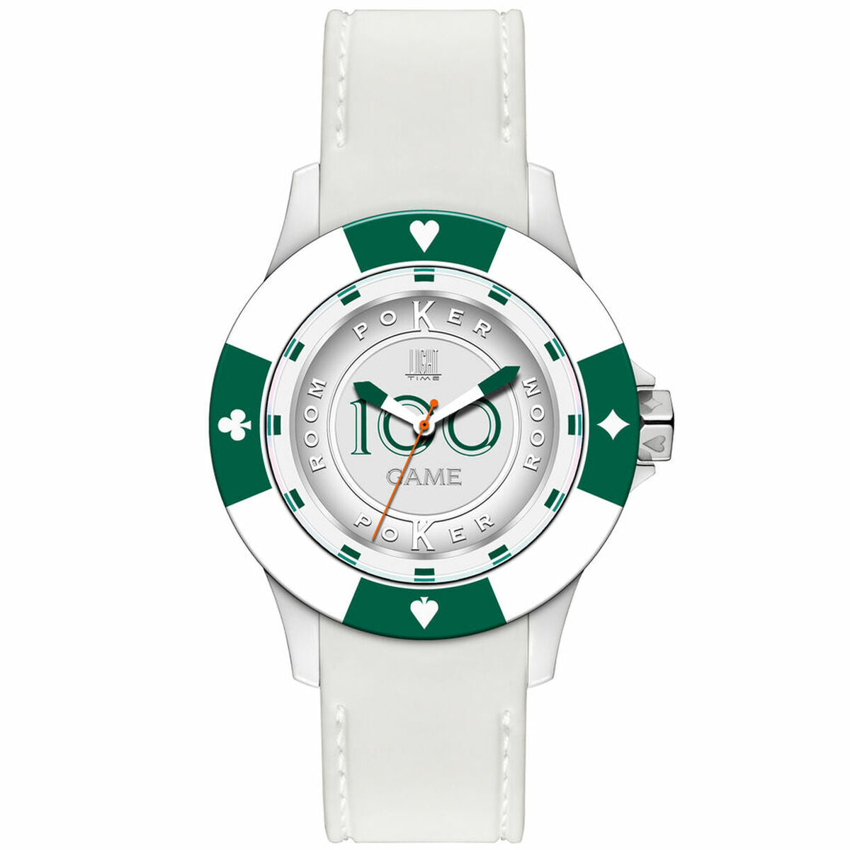 Unisex-Uhr Light Time POKER (Ø 41 mm) - AWK Flagship