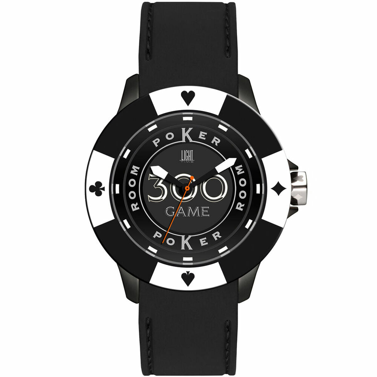 Unisex-Uhr Light Time POKER (Ø 41 mm) - AWK Flagship