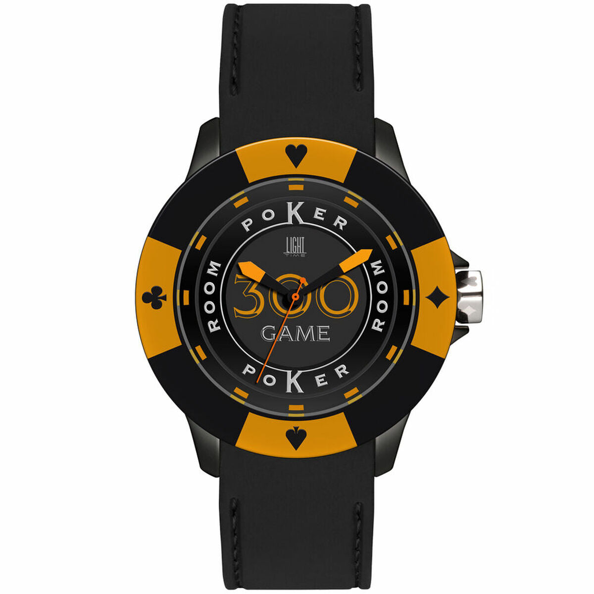 Unisex-Uhr Light Time POKER (Ø 41 mm) - AWK Flagship