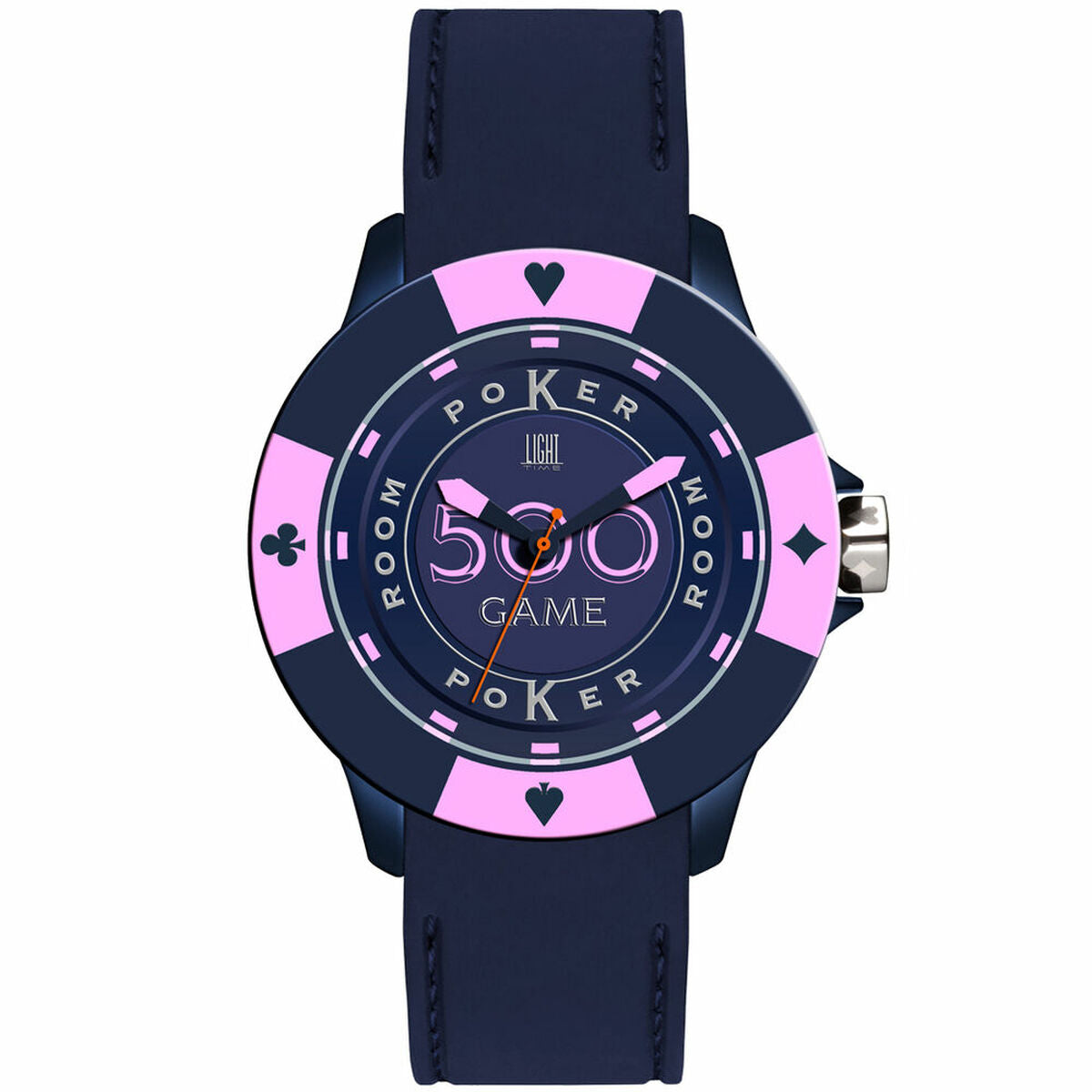 Unisex-Uhr Light Time POKER (Ø 41 mm) - AWK Flagship