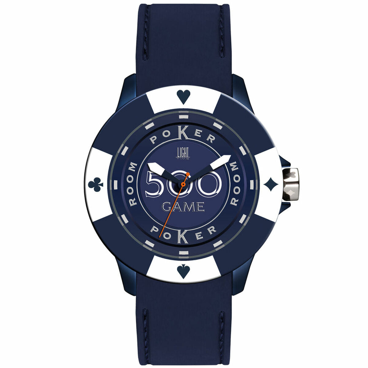 Unisex-Uhr Light Time POKER (Ø 41 mm) - AWK Flagship