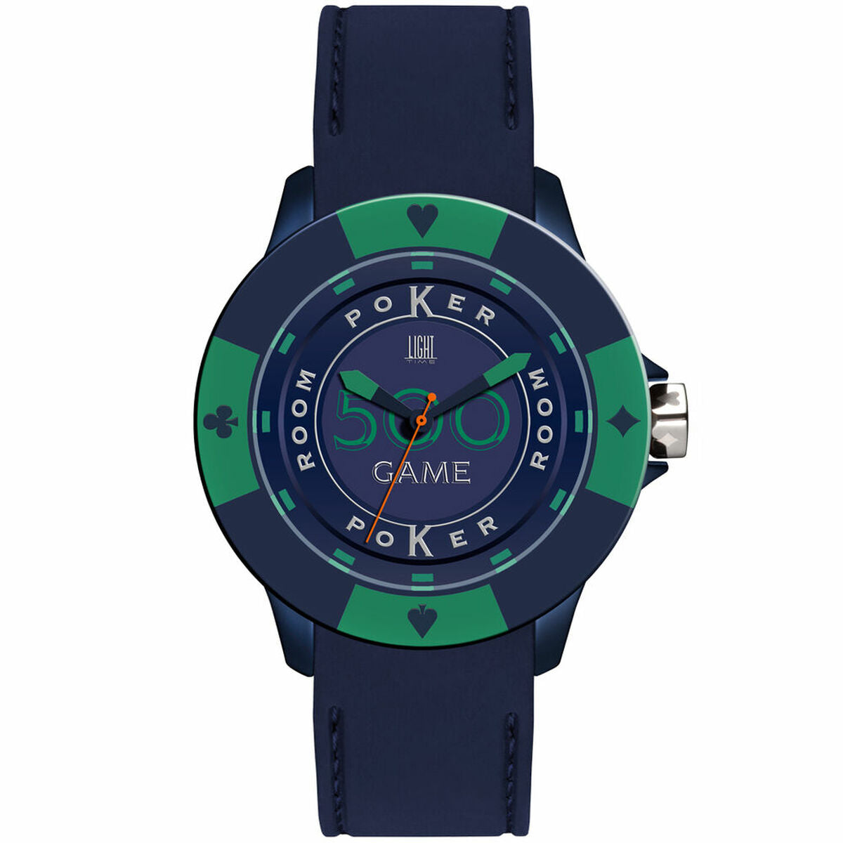 Unisex-Uhr Light Time POKER (Ø 41 mm) - AWK Flagship