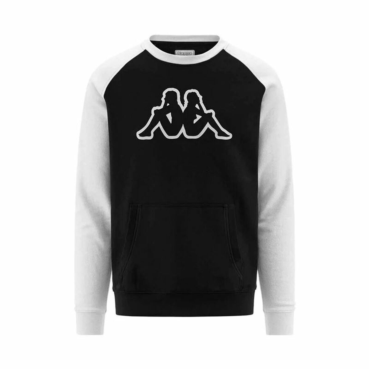 Herren Sweater ohne Kapuze Kappa Zaimali Schwarz - AWK Flagship