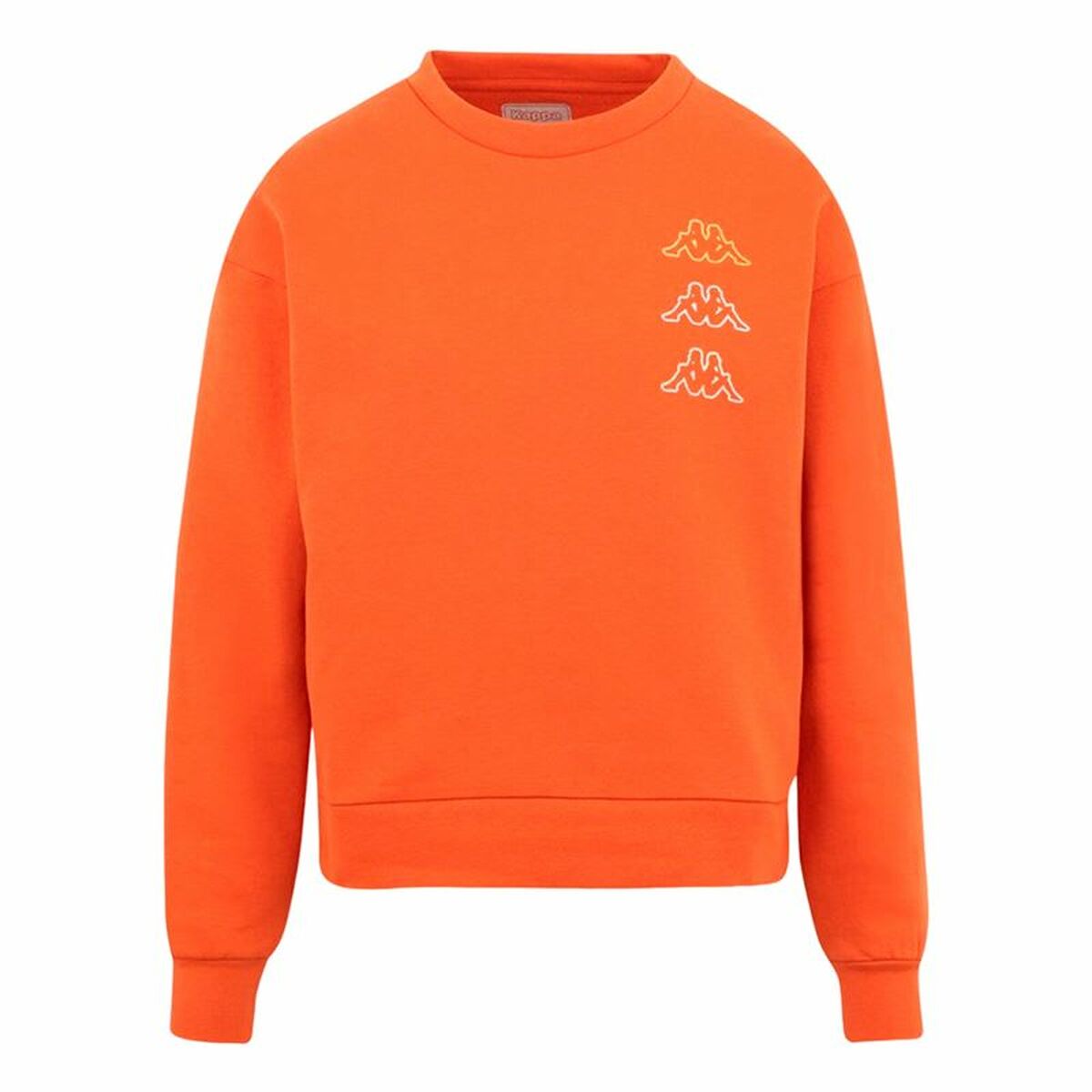 Unisex Sweater ohne Kapuze Kappa Kifoli Dunkelorange - AWK Flagship