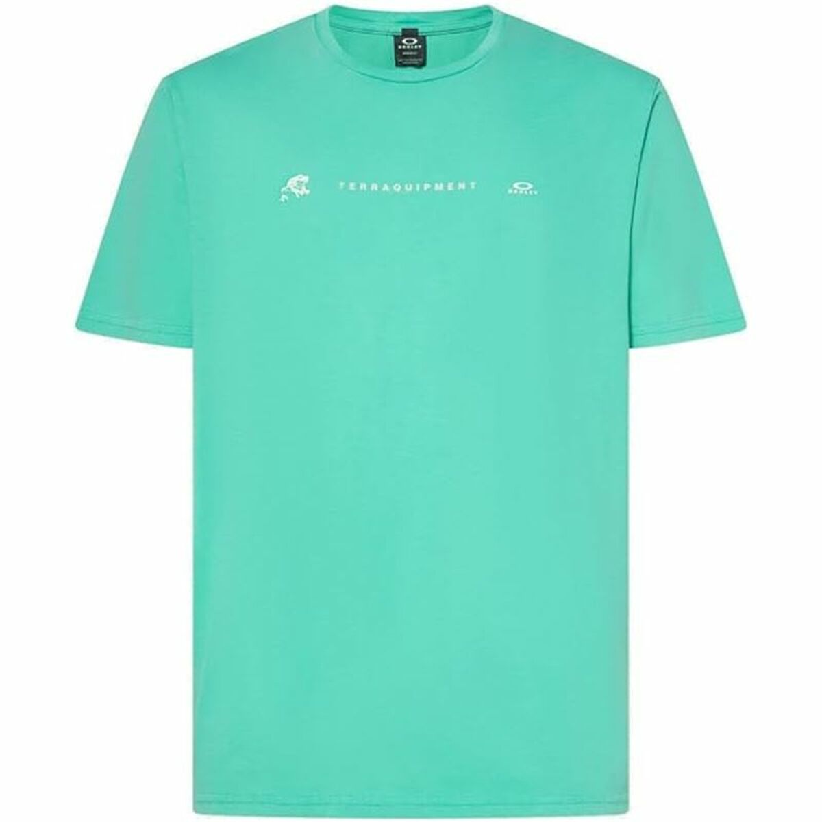 Kurzärmliges Sport T-Shirt Oakley Mtl Terra Aquamarin - AWK Flagship