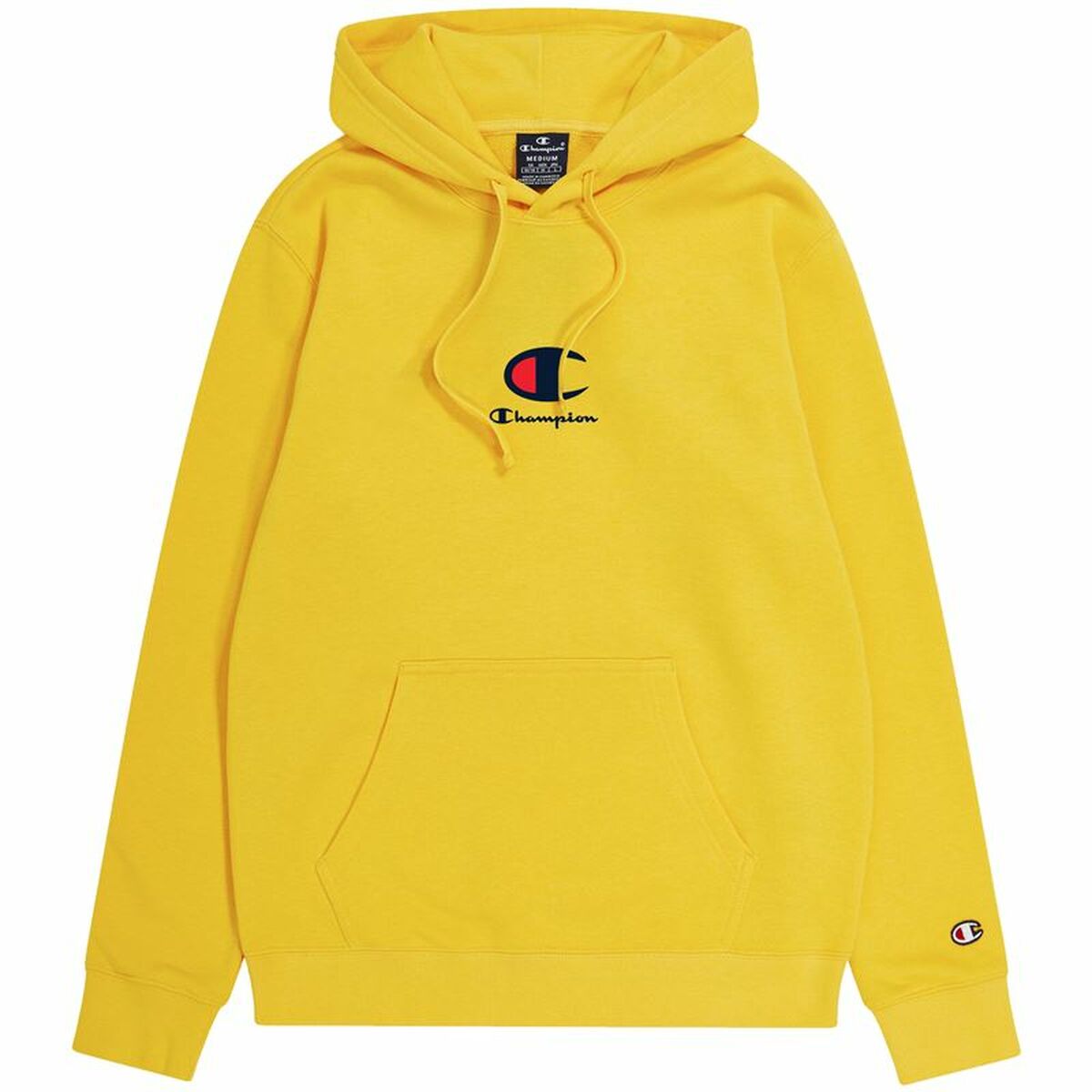 Herren Sweater mit Kapuze Champion Hooded Gelb - AWK Flagship