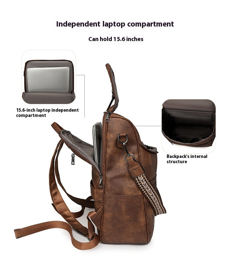 ALLFASHION RetroSense College-Rucksack