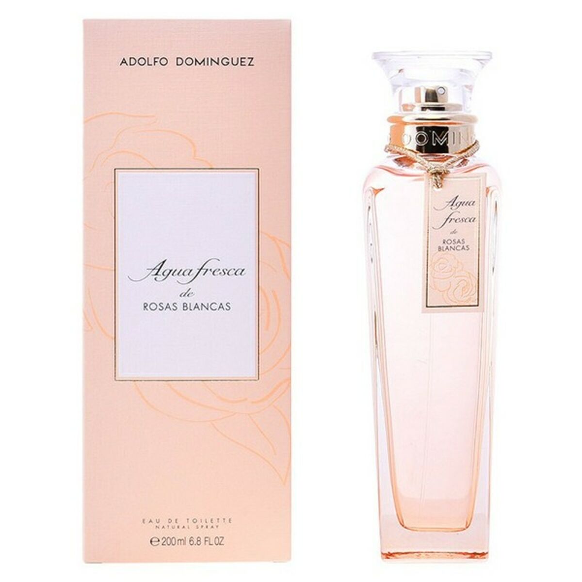 Damenparfüm Adolfo Dominguez EDT Agua fresca de rosas blancas 200 ml - AWK Flagship