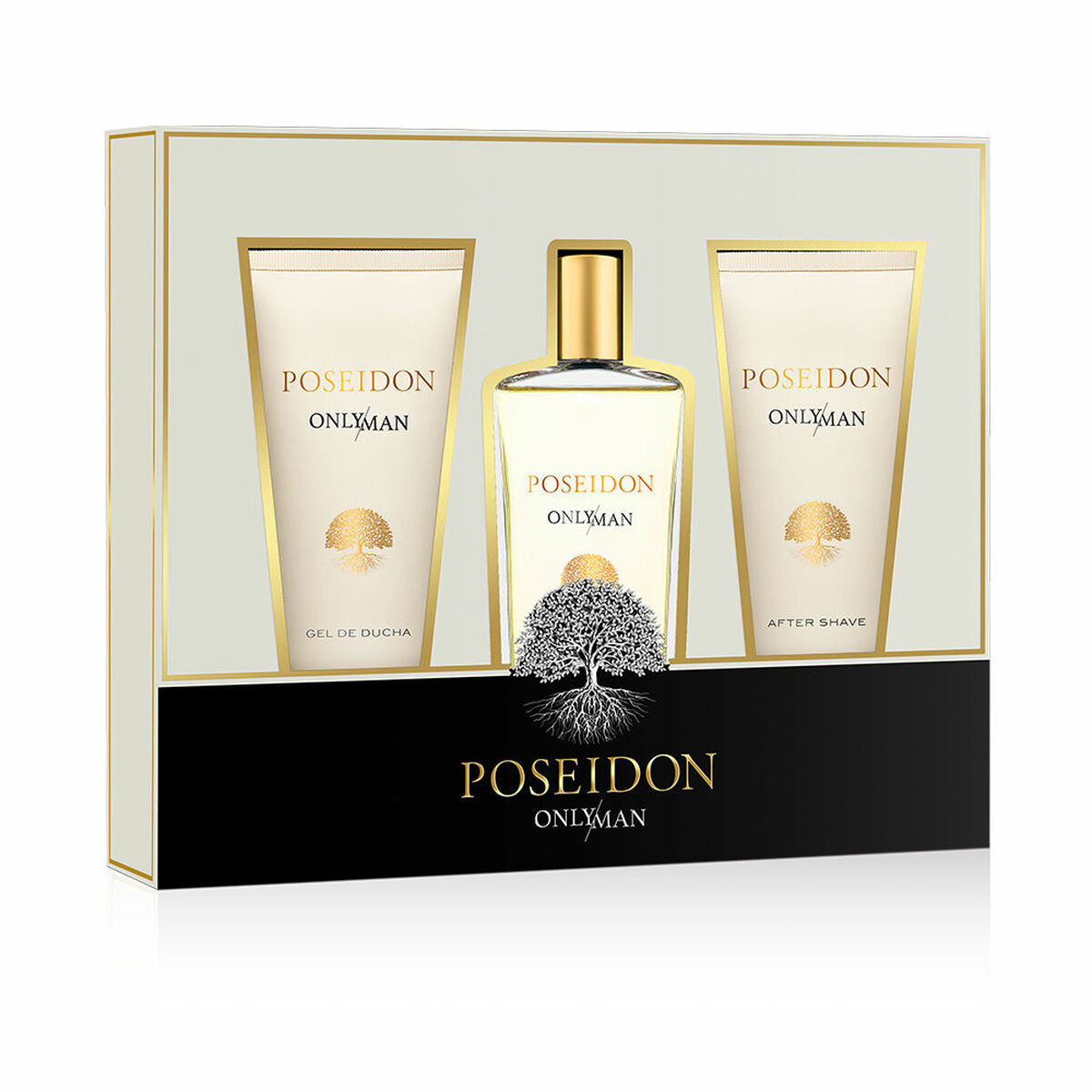 Set mit Herrenparfüm Poseidon POSEIDON ONLY MAN EDT 3 Stücke - AWK Flagship