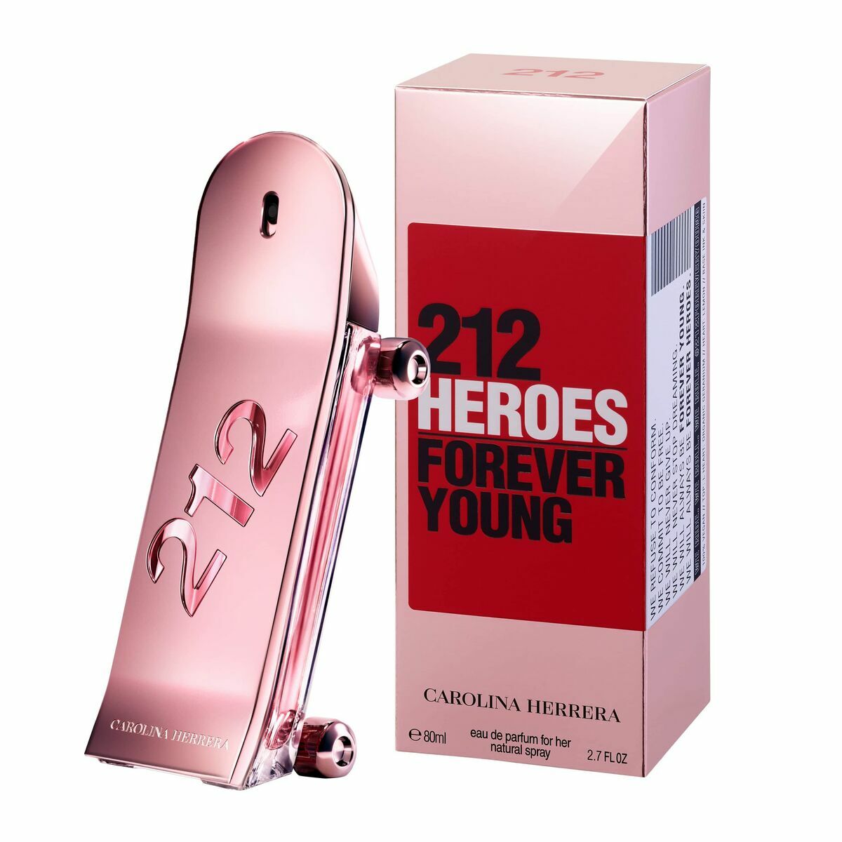 Damenparfüm Carolina Herrera 212 Heroes For Her EDP (80 ml) - AWK Flagship