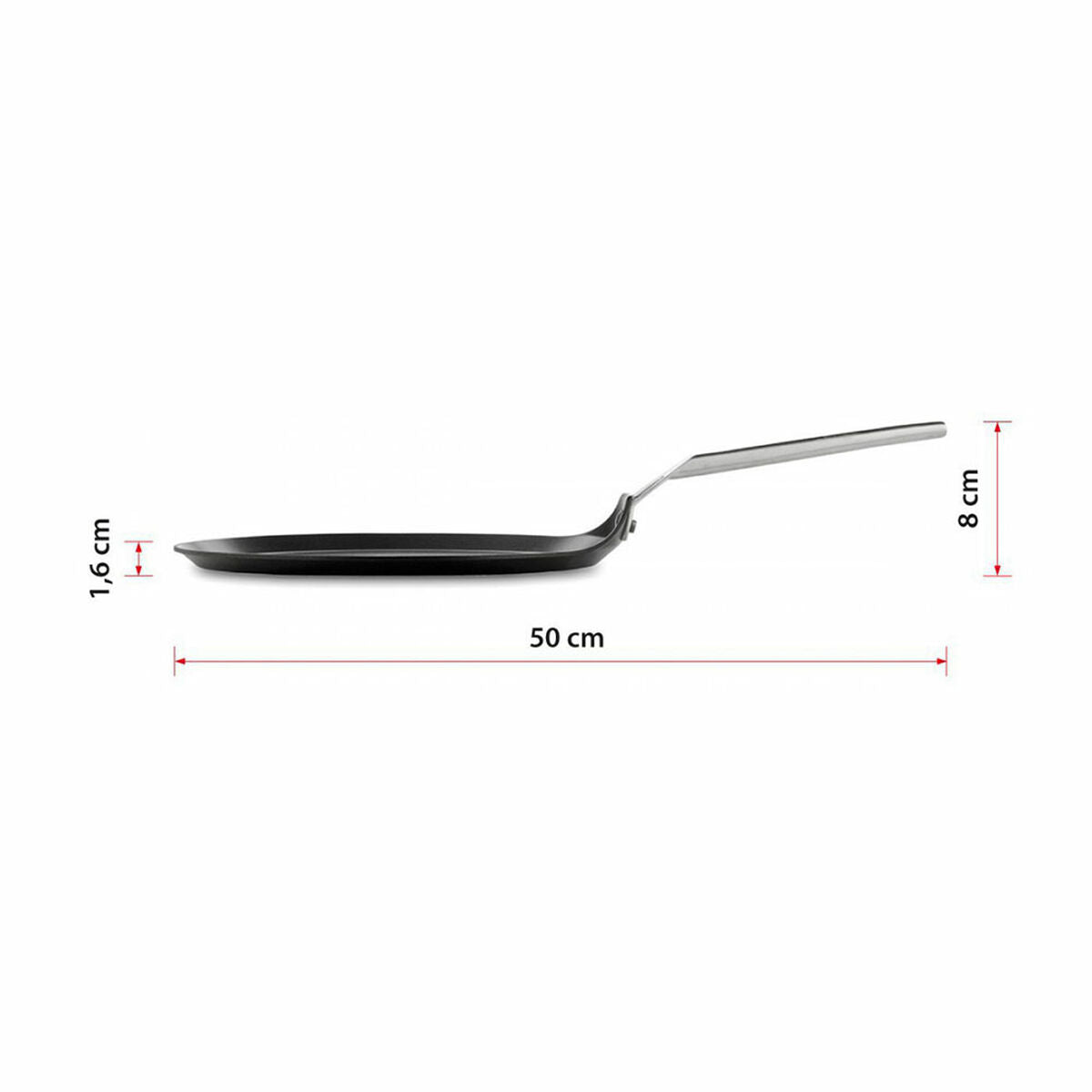 Crêpes-Maker Valira 4656/25 Aluminiumguss Ø 28 cm Schwarz - AWK Flagship