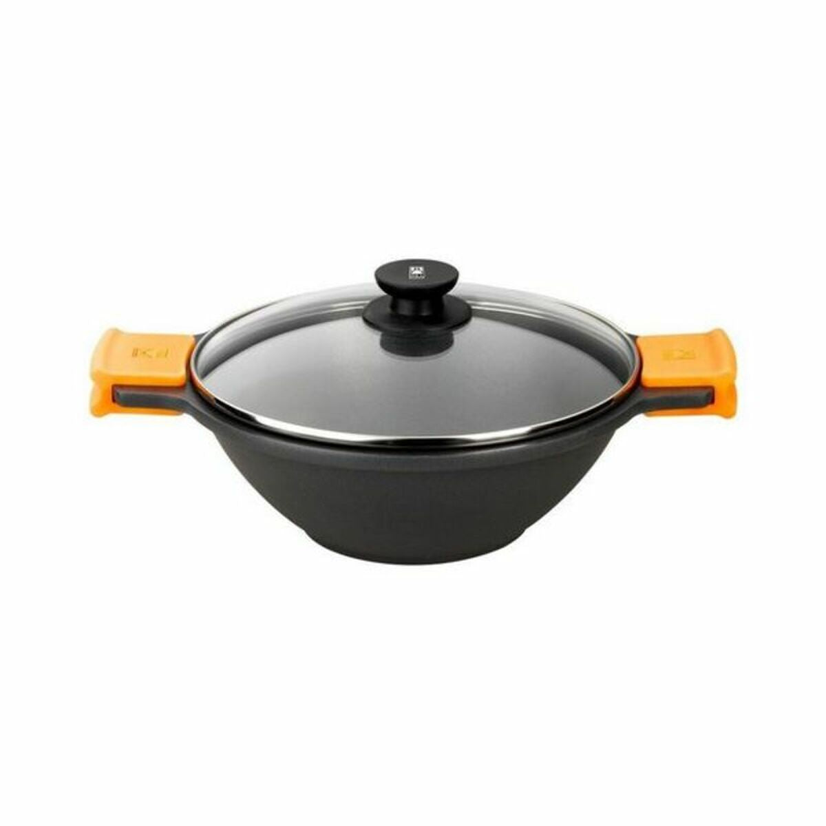 Pfanne BRA Braisogona_A272028 Schwarz Schwarz/Orange Metall Aluminium Ø 24 cm Ø 28 cm - AWK Flagship