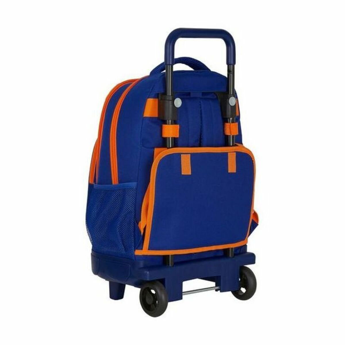 Schulrucksack mit Rädern Compact Valencia Basket M918 Blau Orange (33 x 45 x 22 cm) - AWK Flagship