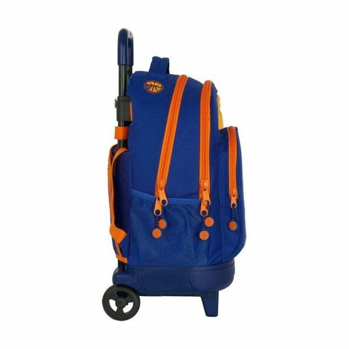 Schulrucksack mit Rädern Compact Valencia Basket M918 Blau Orange (33 x 45 x 22 cm) - AWK Flagship