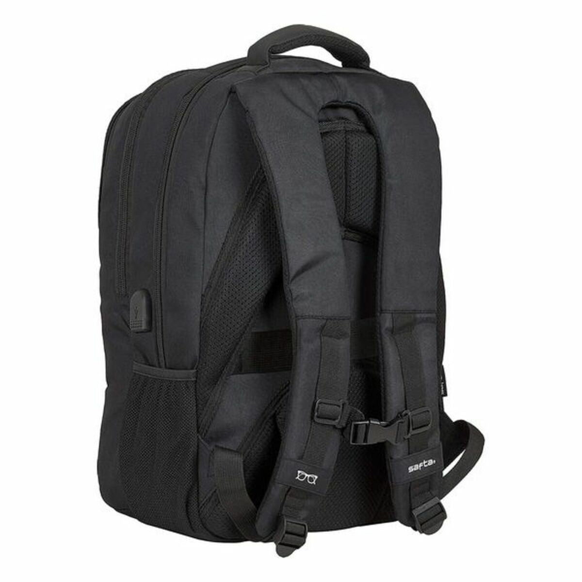 Laptop- und Tablet-Rucksack mit USB-Anschluss Safta 15,6'' Schwarz 30 x 43 x 16 cm - AWK Flagship