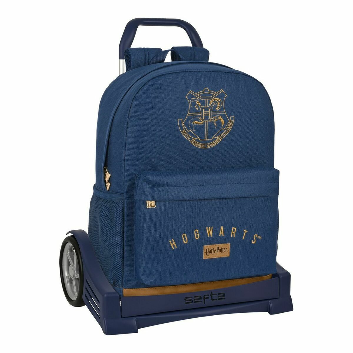 Kaufe Schulrucksack mit Rädern Safta Marineblau Harry Potter 32 x 14 x 43 cm bei AWK Flagship um € 69.00