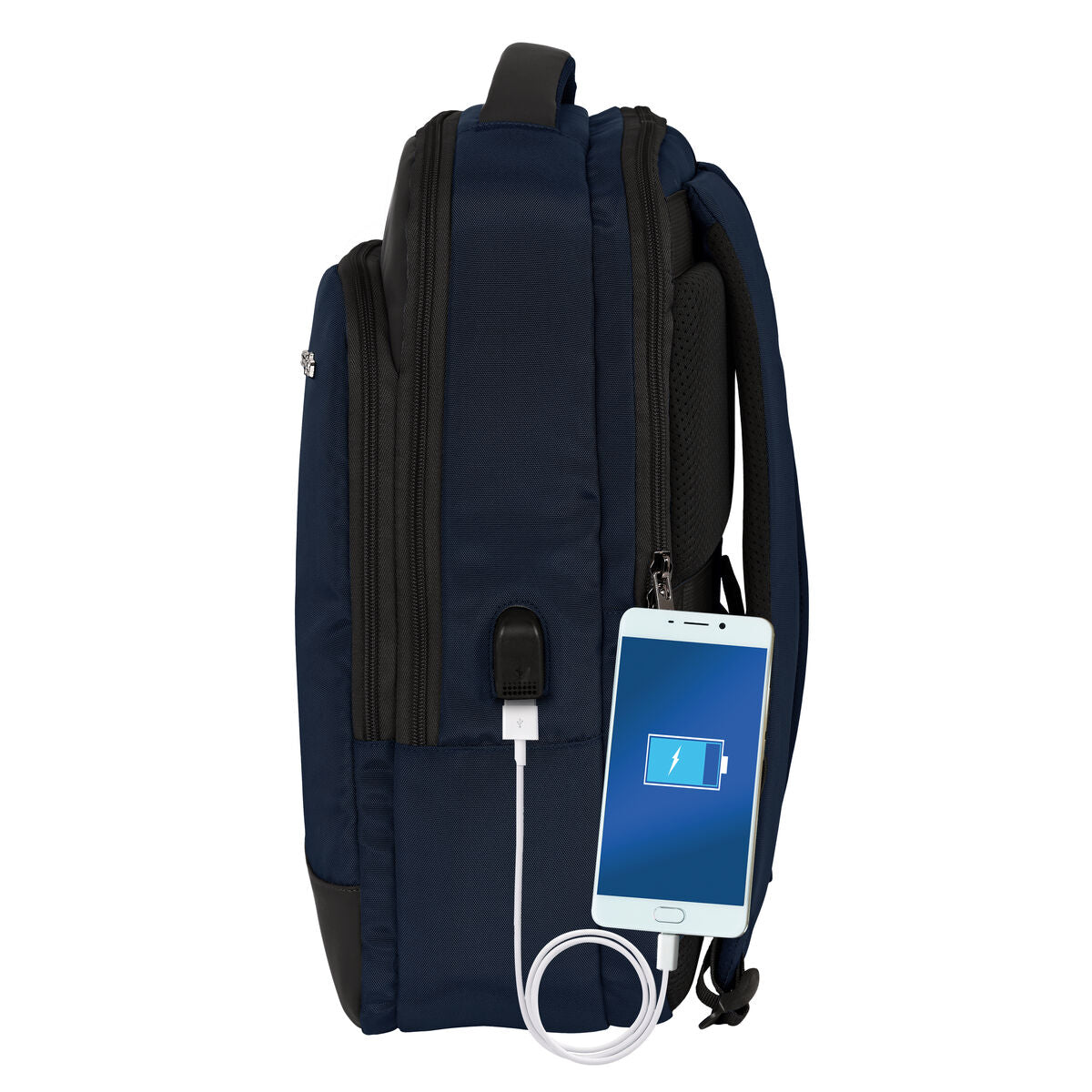 Laptop- und Tablet-Rucksack mit USB-Anschluss Safta Business Dunkelblau (29 x 44 x 15 cm) - AWK Flagship