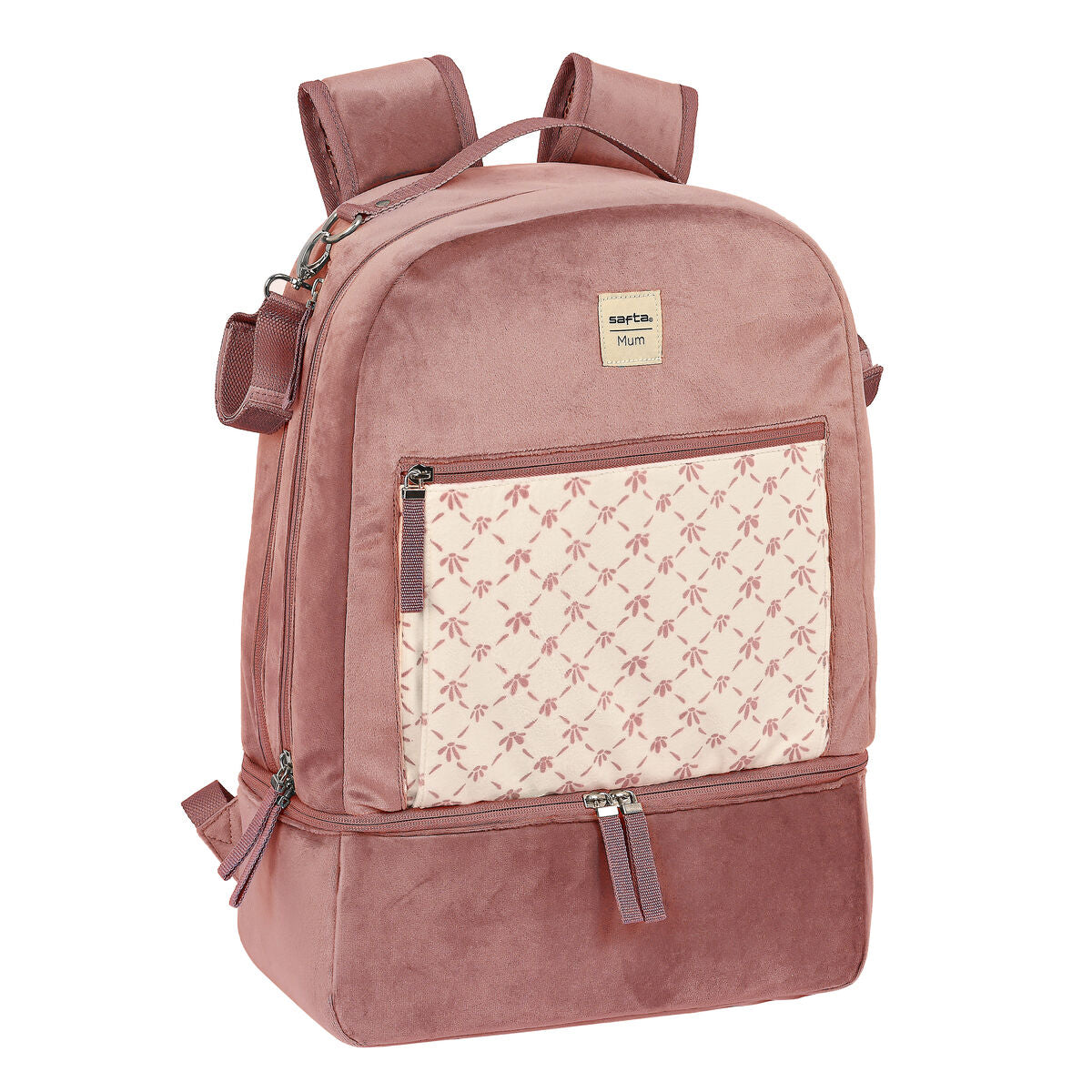 Baby-Zubehör-Rucksack Safta Marsala Rosa (30 x 43 x 15 cm) - AWK Flagship