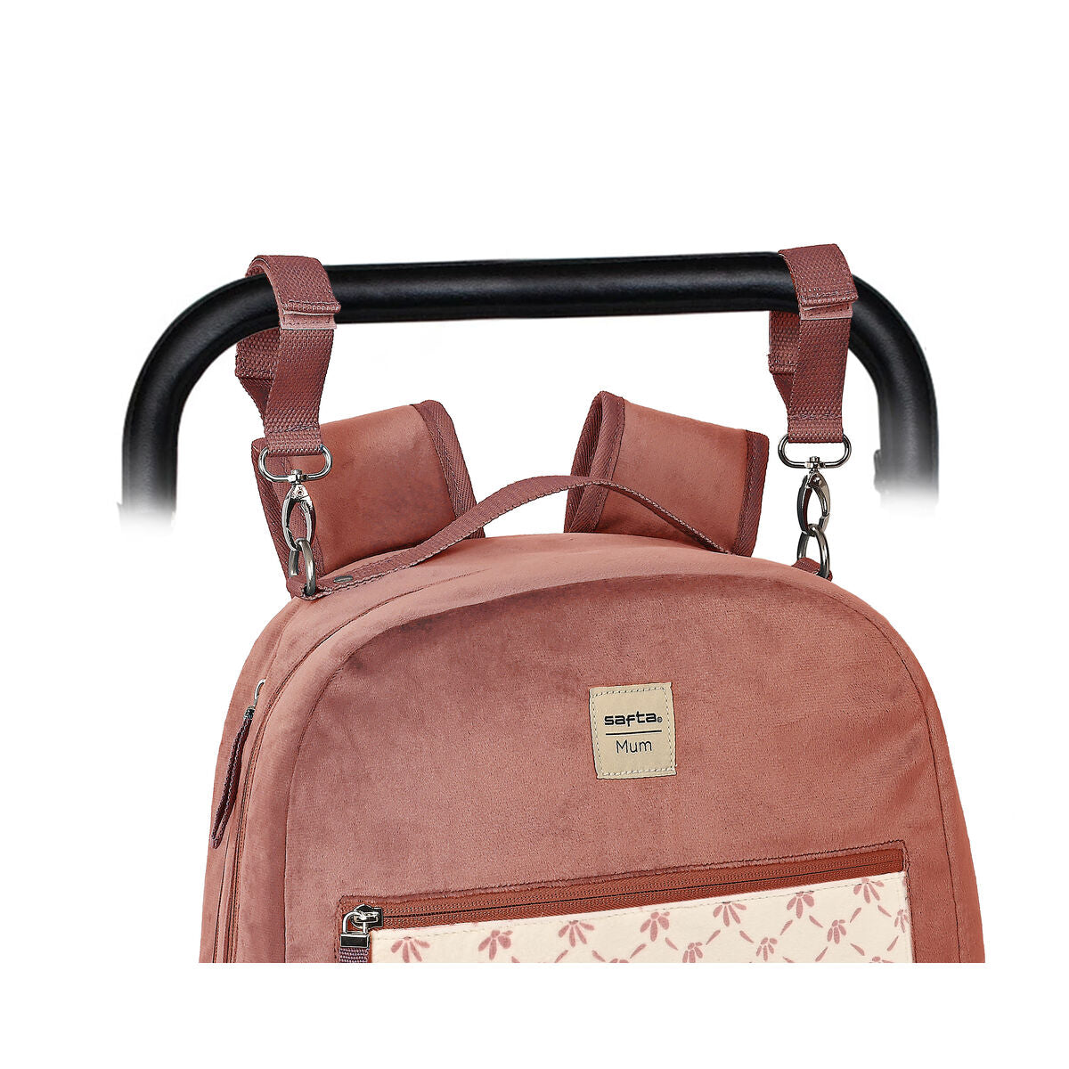 Baby-Zubehör-Rucksack Safta Marsala Rosa (30 x 43 x 15 cm) - AWK Flagship