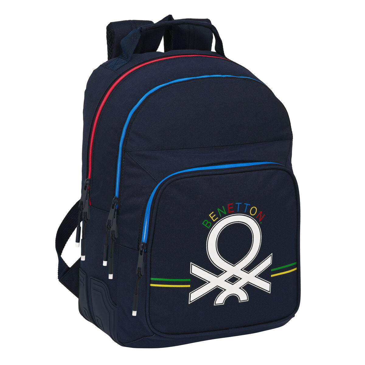 Schulrucksack Benetton Sixties Marineblau 32 x 42 x 15 cm - AWK Flagship