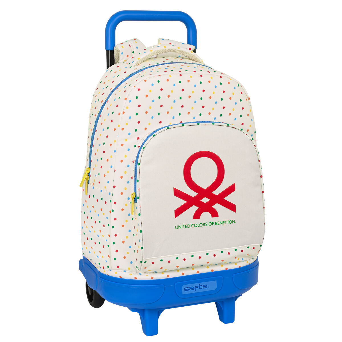 Schulrucksack mit Rädern Benetton Topitos (33 x 45 x 22 cm) - AWK Flagship