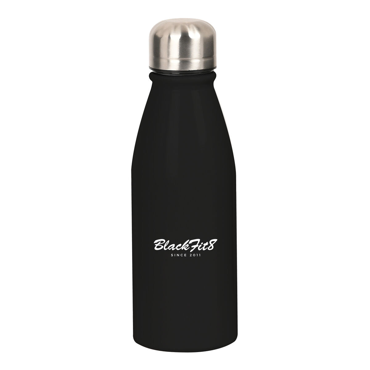 Wasserflasche BlackFit8 Schwarz Grau 500 ml - AWK Flagship