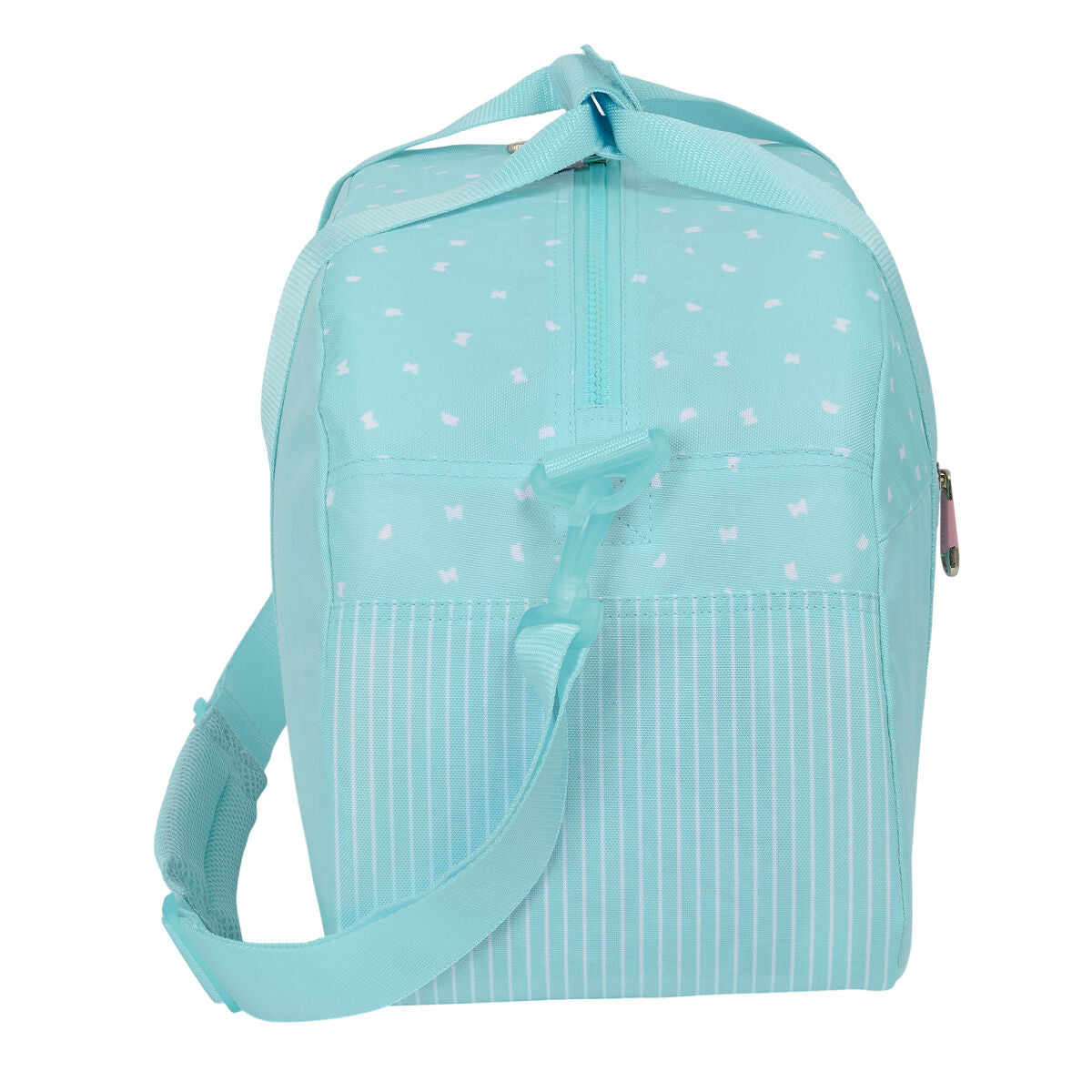 Sporttasche Moos Butterflies Hellblau 50 x 26 x 20 cm – Produktansicht 2