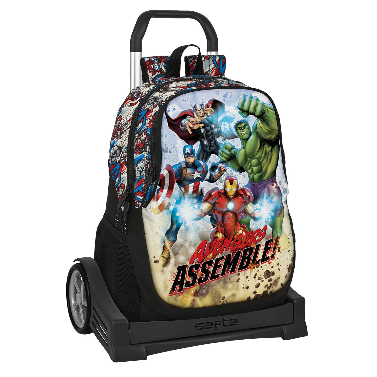 Schulrucksack mit Rädern The Avengers Forever Bunt 32 x 44 x 16 cm - AWK Flagship