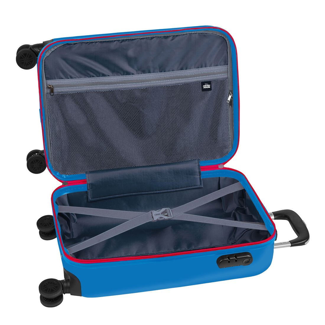 Koffer für die Kabine Mickey Mouse Only One Marineblau 20'' 34,5 x 55 x 20 cm – Detailansicht 1