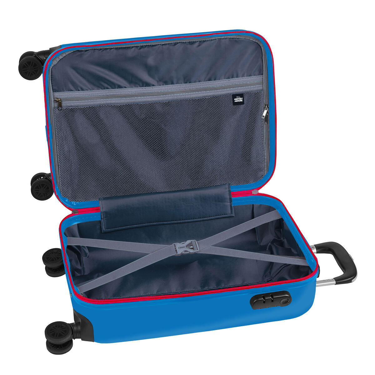 Koffer für die Kabine Mickey Mouse Only One Marineblau 20'' 34,5 x 55 x 20 cm – Produktansicht 3