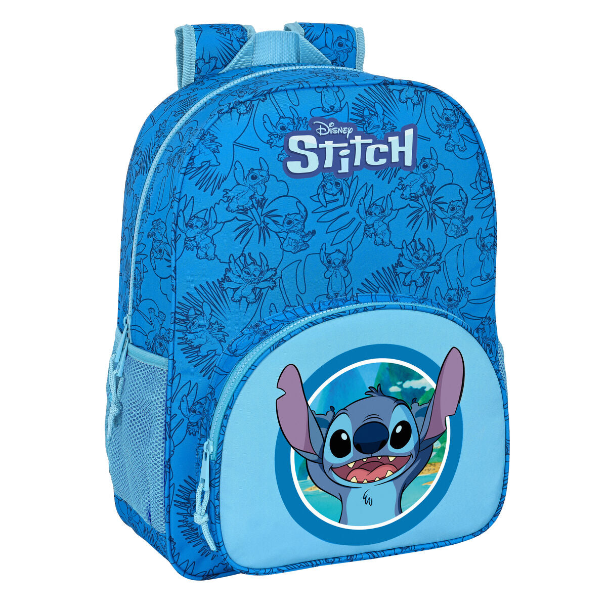 Schulrucksack Stitch Blau 33 x 42 x 14 cm - AWK Flagship