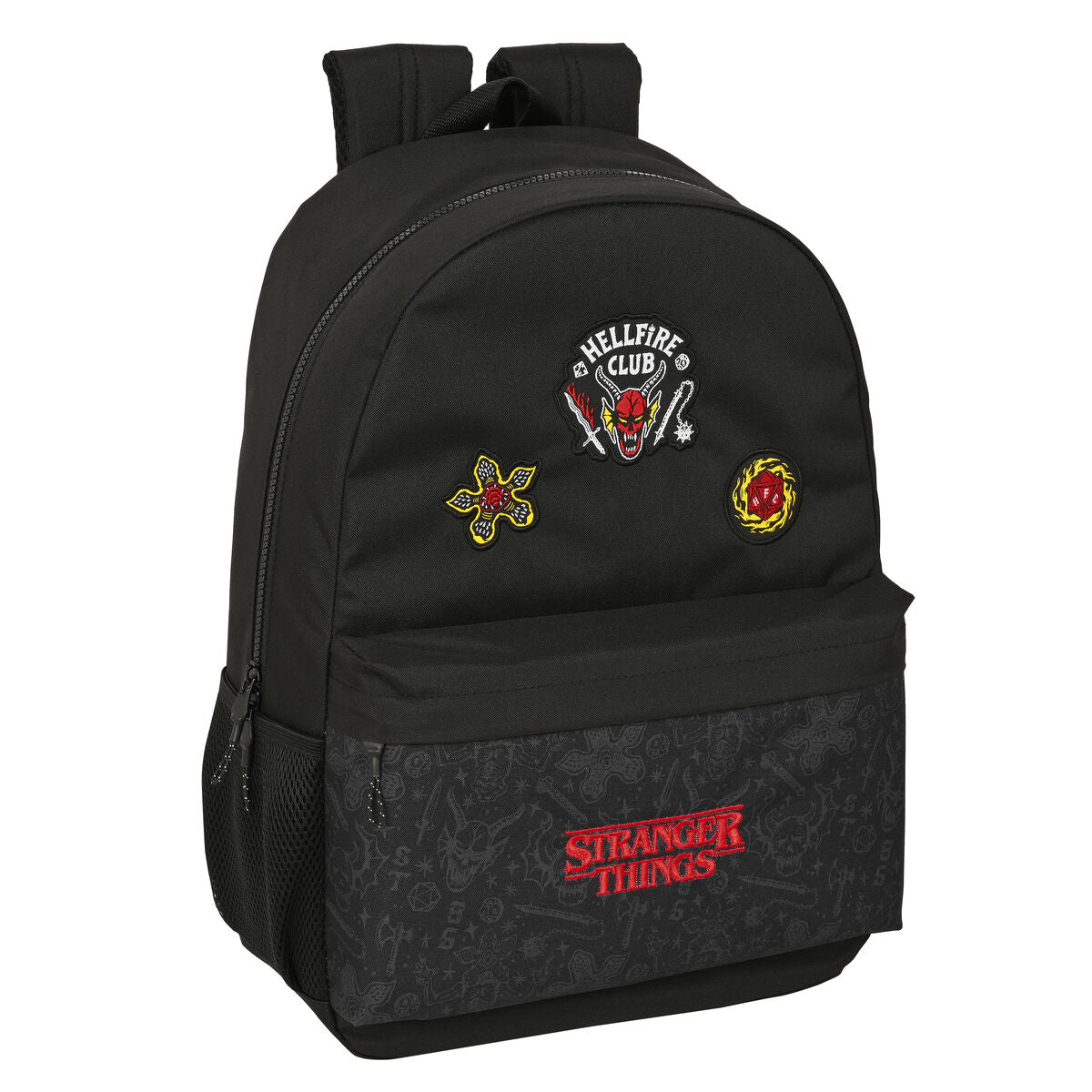 Schulrucksack Stranger Things Schwarz 30 x 46 x 14 cm - AWK Flagship