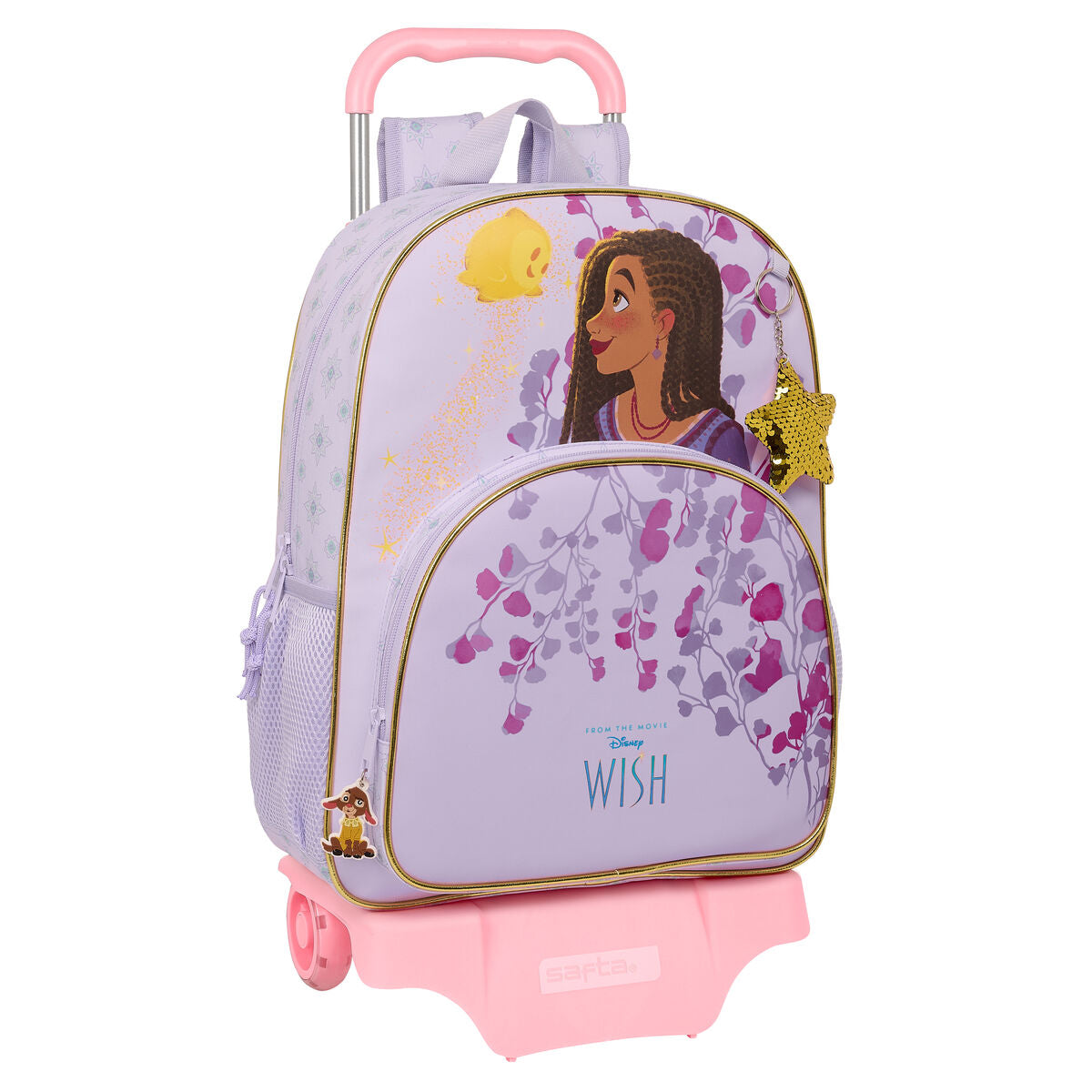 Schulrucksack mit Rädern Wish Lila 33 x 42 x 14 cm - AWK Flagship