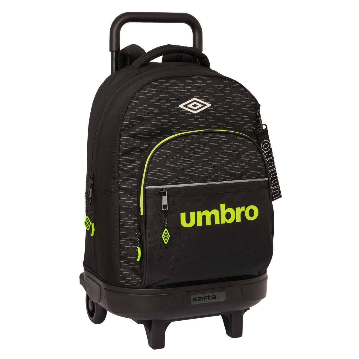 Schulrucksack mit Rädern Umbro Lima Schwarz 33 X 45 X 22 cm - AWK Flagship