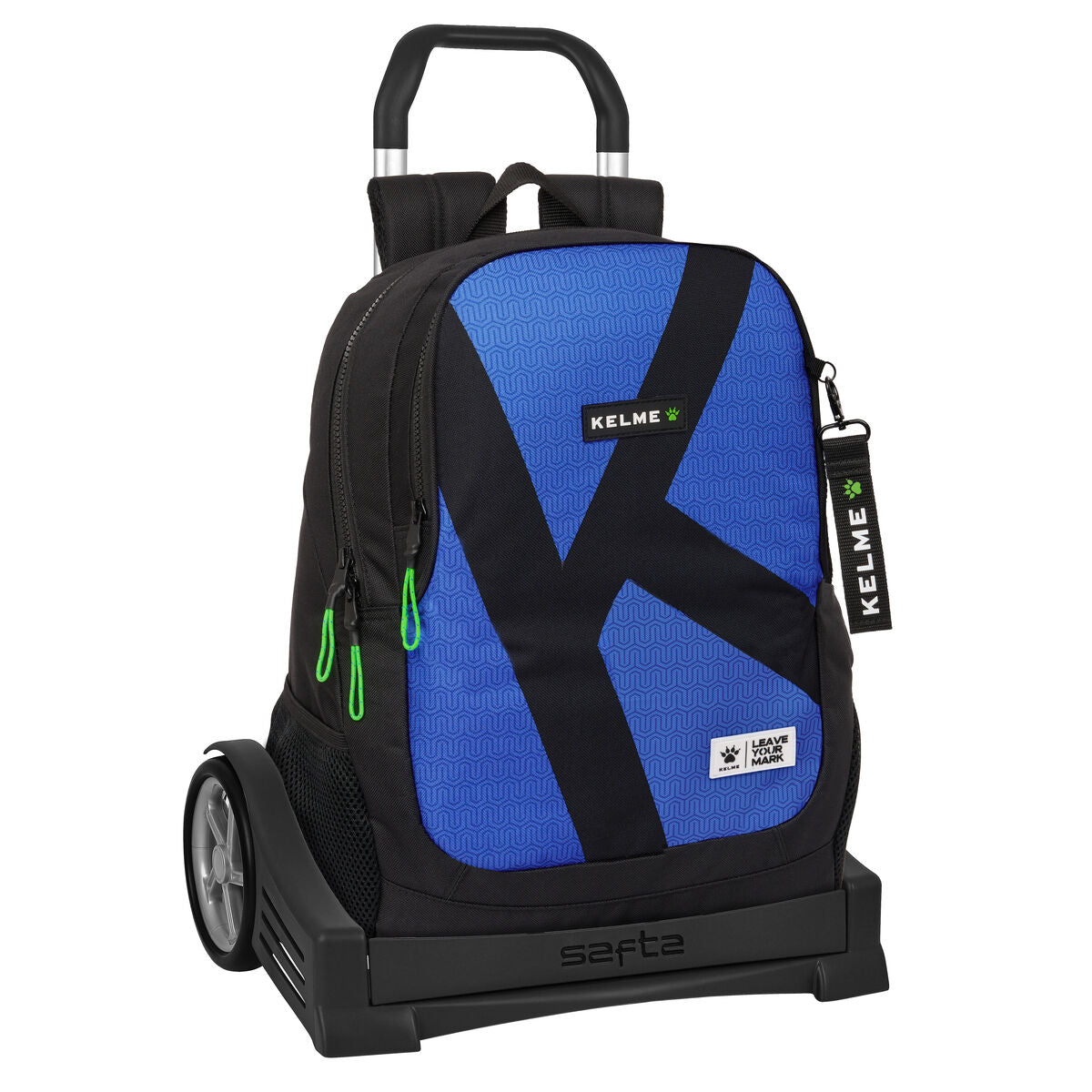 Schulrucksack mit Rädern Kelme Royal Blau Schwarz 32 x 44 x 16 cm - AWK Flagship