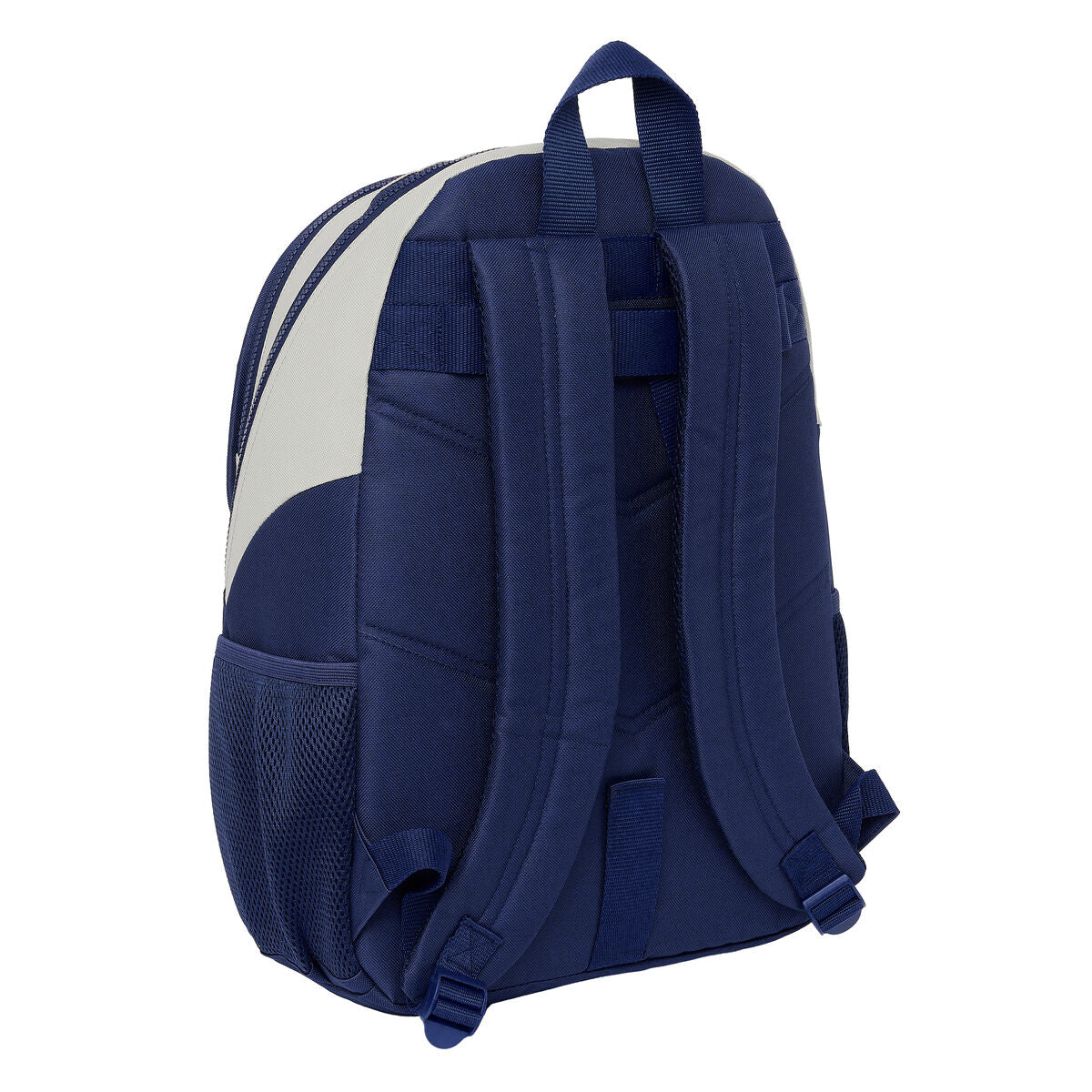 Schulrucksack Benetton Varsity Grau Marineblau 32 x 44 x 16 cm - AWK Flagship