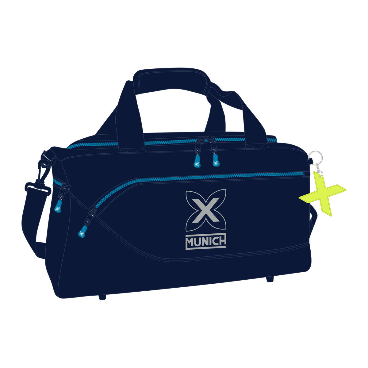 Sporttasche Munich Blau 50 x 25 x 25 cm - AWK Flagship