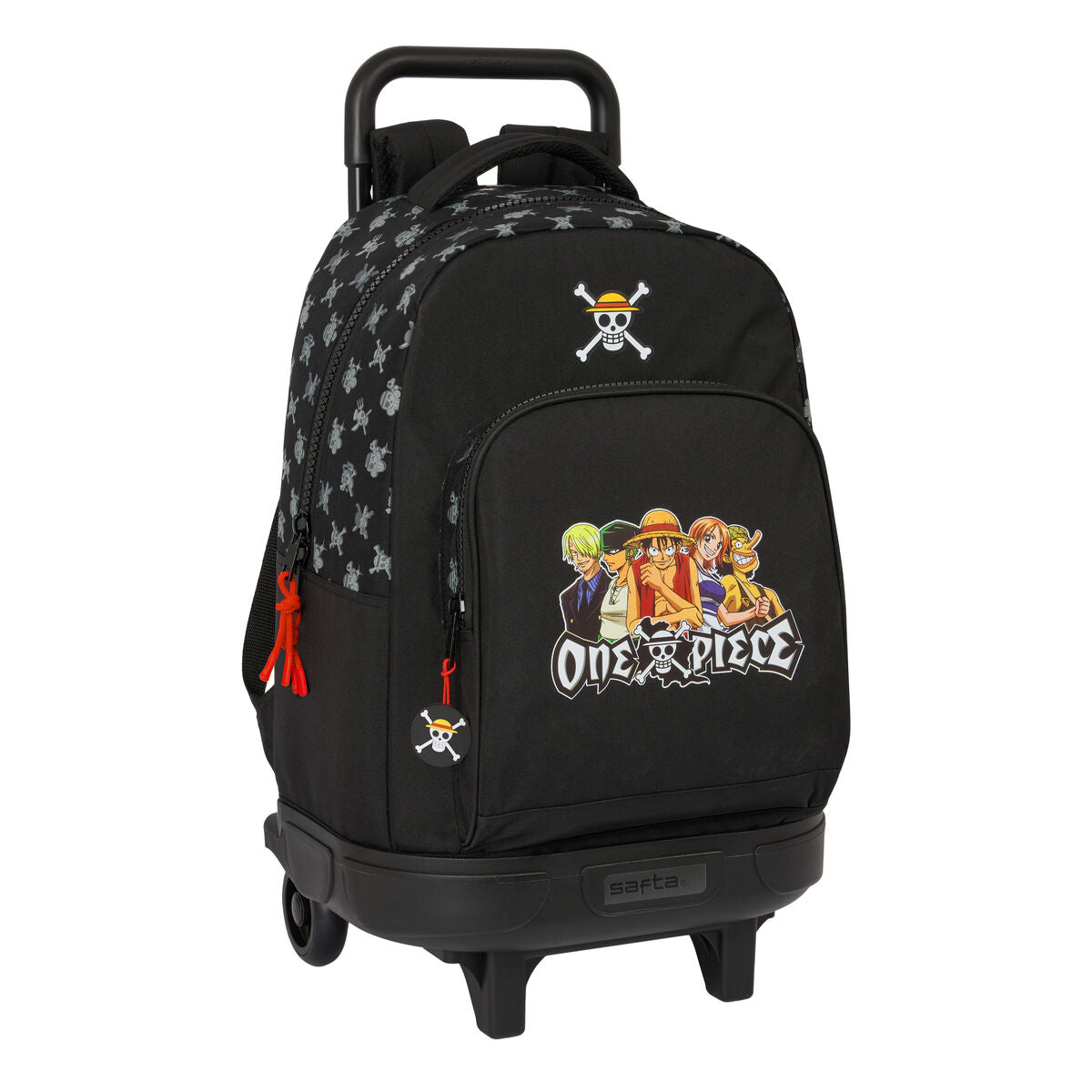 Schulrucksack mit Rädern One Piece Schwarz 33 x 45 x 22 cm - AWK Flagship