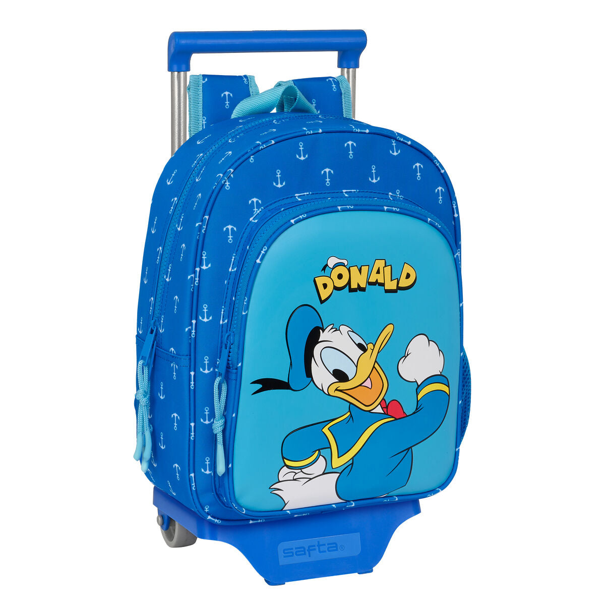 Schulrucksack mit Rädern Donald Blau 26 x 34 x 11 cm - AWK Flagship